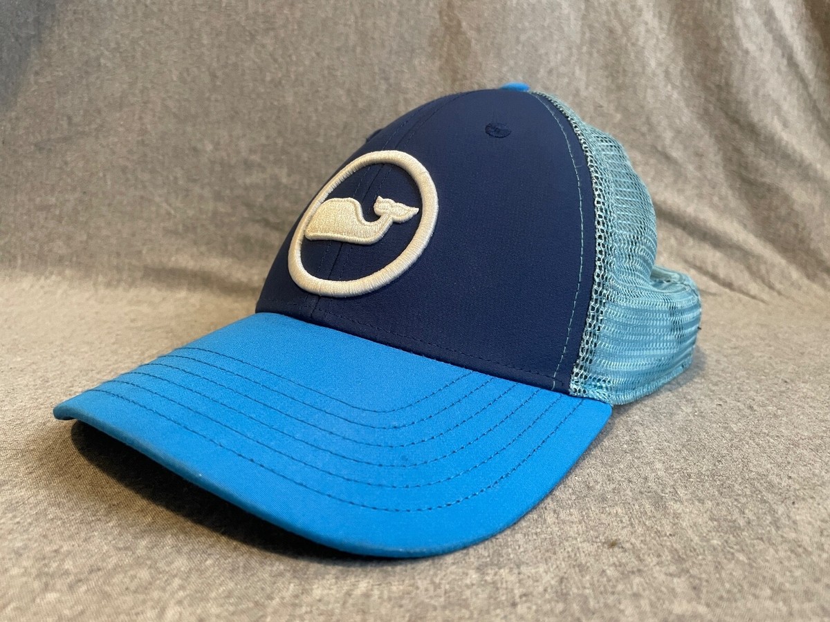 Vineyard Vines Blue Adjustable Mesh Cap Hat