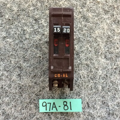 WADSWORTH  B1520 B1520 Twin Tandem 1-POLE 20A & 1- POLE 15A WA1520