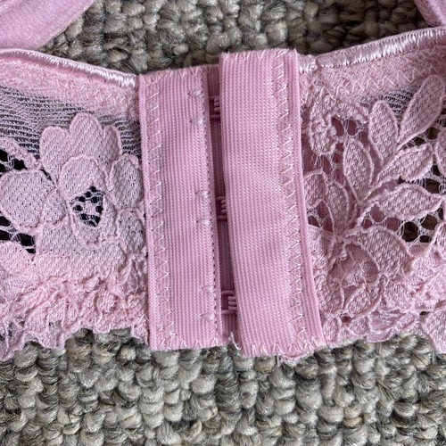Gloria Vanderbilt BH 36DD Bügel vollflächig rosa geblümt neu - Bild 10 von 13