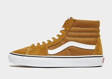 Authentic Vans Sk8-Hi ® ( Men Size: UK 8 EUR 42 ) Cumin / True White