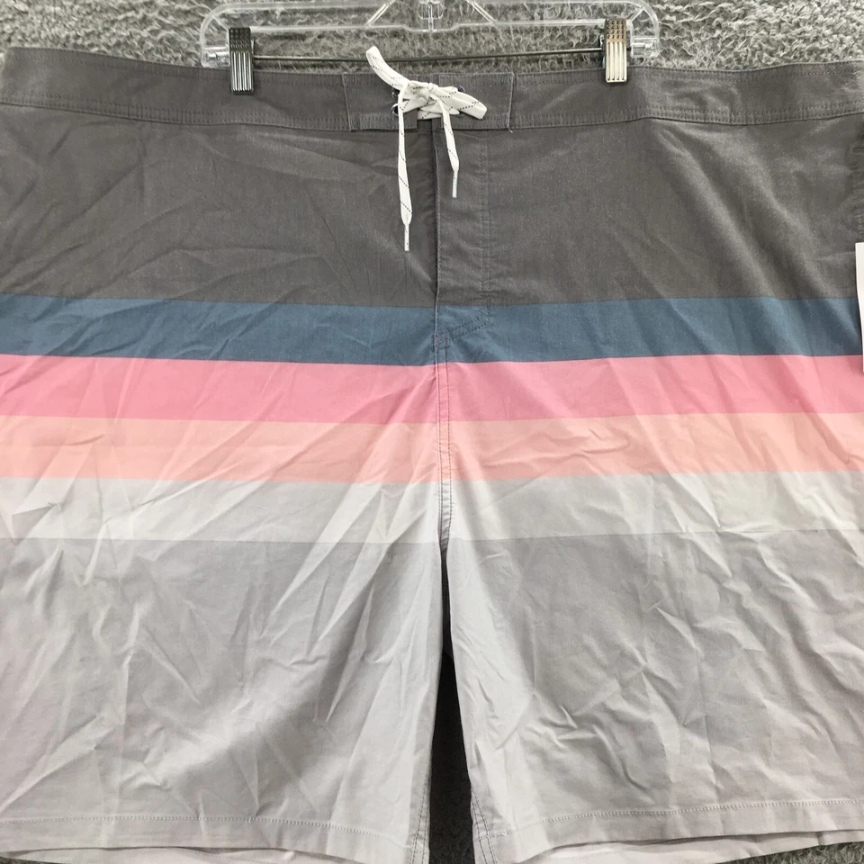 Goodfellow & Co Board Shorts Mens 52 Big & Tall (actual 48x8.5) Multicolor NEW - Image 2 of 4