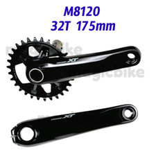 175mm 32T Shimano FC-M8120-1 XT 12-SPD MTB Boost Crankset (w/o BB) New 