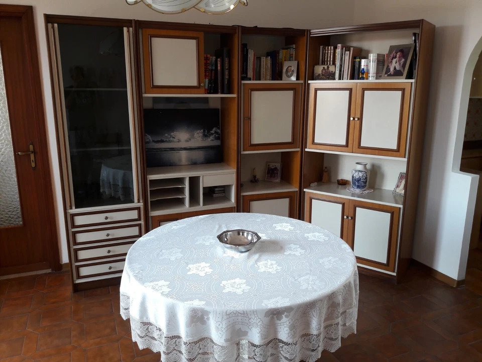 Mobili Soggiorno, Arredamento Salotto Cucina, Parete Lineare Componibile 290cm - Immagine 3 di 4