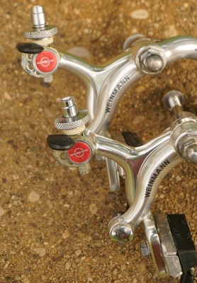 Jeu D'étriers De Frein Weinmann Carrera - Vintage Pour Vélo - Occasion En Bon état