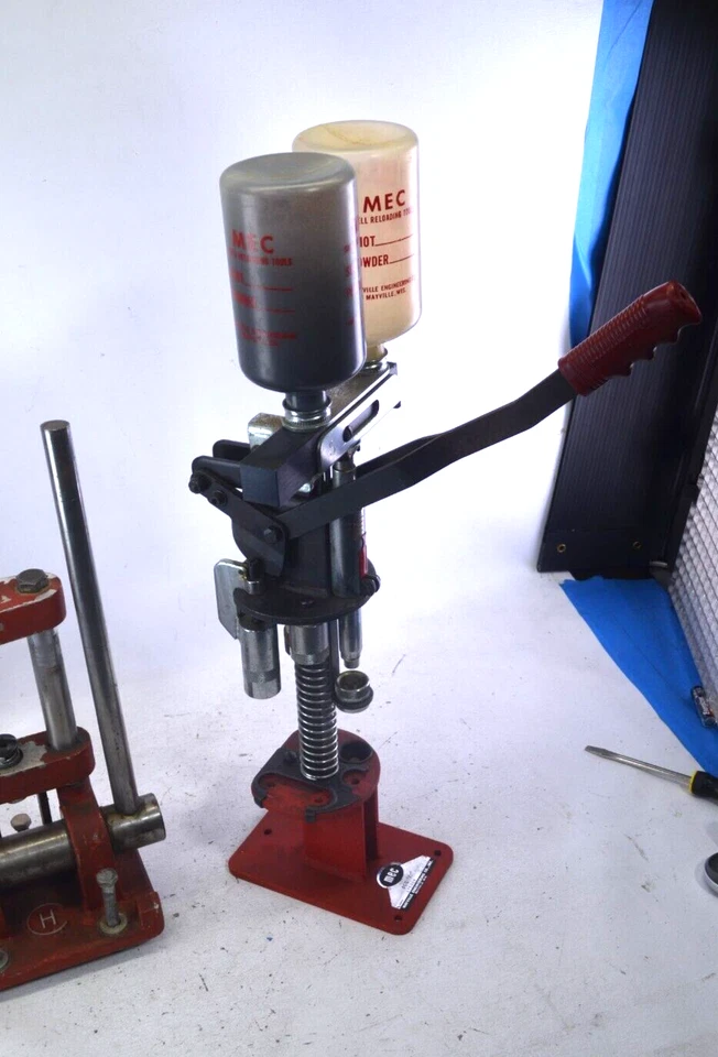 MEC 600 Jr. Reloader Usado + CH Prensa de recarga 'H' de una sola etapa 444 Foto 3 de 4