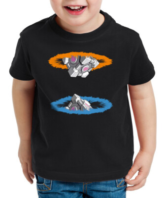 Companion Cube Kinder T-Shirt Gamer Portal Portale Chell Begleiter Würfel game