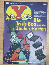 YPS Heft OHNE Gimmick Nr. 897 Die Trick-Box und die Zauber-Karten ; Extra-Blatt
