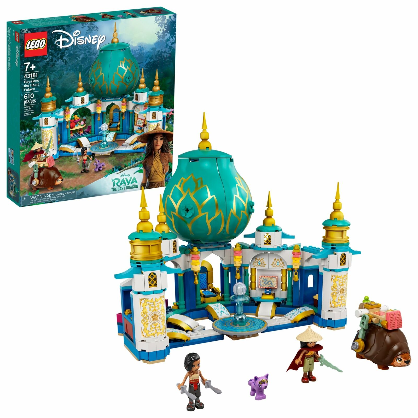 Lego Disney Raya and the Heart Palace 43181 Building Set