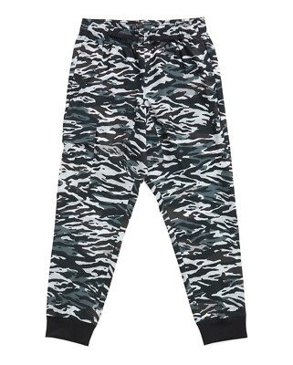 Under Armour Big Boys Pennant Cargo Lightweight Pants Gray/Black
