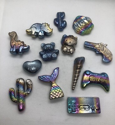 Bismuth Crystal Rainbow Pieces (3 For $22.50)