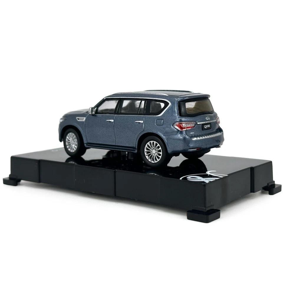 Modelo de coche fundido a presión Paudi Nissan Infiniti Series escala 1/64 QX80 Patrol QX70 QX60 Foto 3 de 4