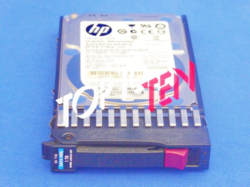 HP 626162-001 1TB 2,5" SFF 7,2K 3Gb SATA HDD für ProLiant G1 G7 625609-B21