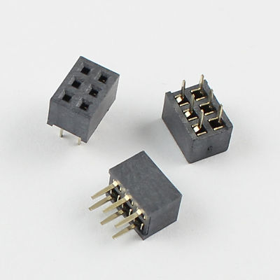 20Pcs 2mm 2.0mm Pitch 2x3 Pin 6 Pin Female Dual Row Straight Pin Header Strip