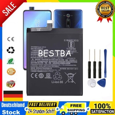 New Ersatz Akku für Xiaomi Mi 9T Pro / Redmi K20 Pro BP40 4000mAh Battery +tools