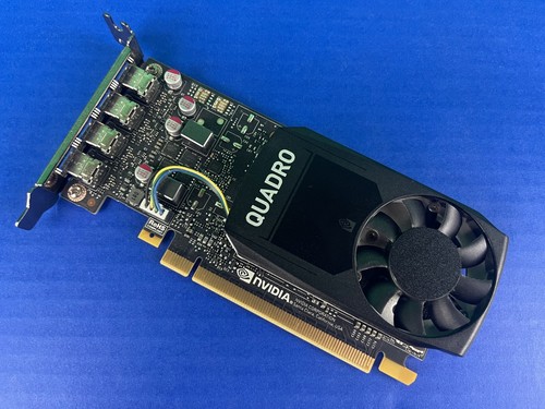 HP NVDIA Quatro P1000 4GB GDDR5 Graphics Card (919987-001) 4 x Mini DisplayPort