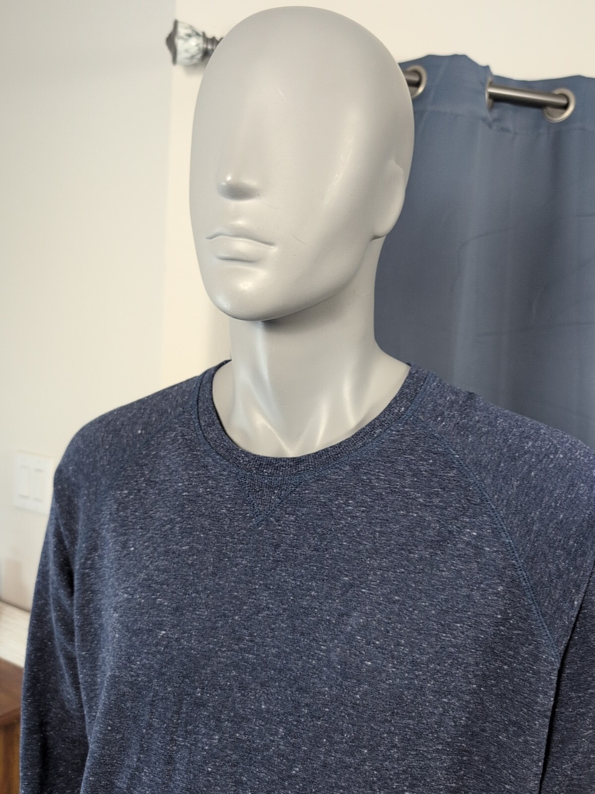 Peter Millar Interlock Jaspe Crew Sweatshirt Mens… - image 1