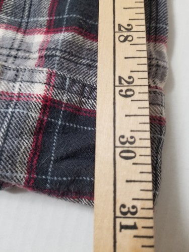 Jachs Flannel Shirt Mens XXL Plaid Heavyweight Cotton Long Sleeve Button Up - Picture 12 of 13