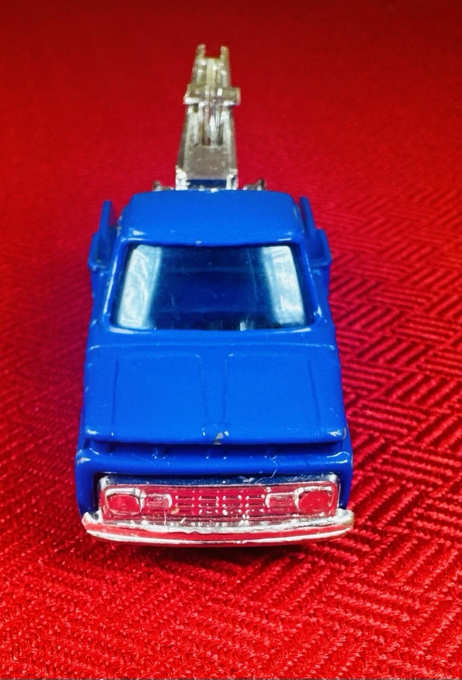 Camión de remolque Ford F350 1965 Husky Blue DieCast No. 28 - COMO NUEVO Foto 2 de 4