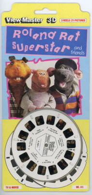 View Master Roland Rat 3 Reel Set NR85 MNO UNGEÖFFNET. Weitere 3D Stereo Ansichten aufgelistet