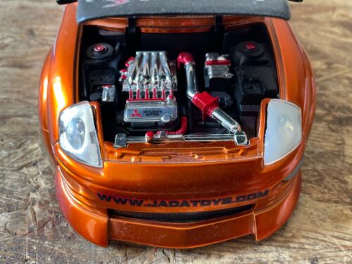 Modellauto MITSUBISHI Eclipse (2003) No. 63250-9, Scale, 1/18 Jada Toys - Bild 7 von 9