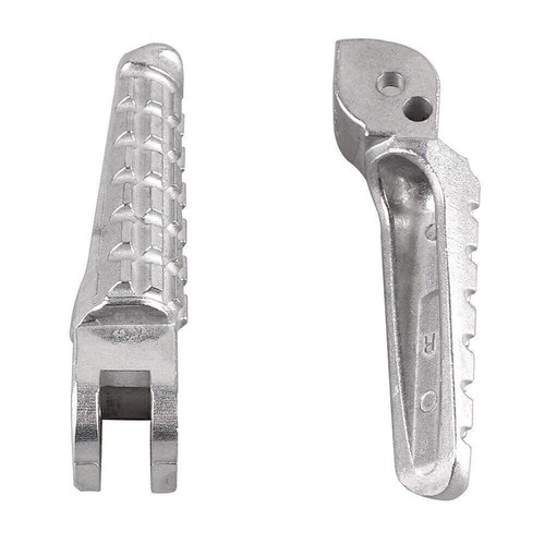 For Ducati Monster 696 796 2009-14 Motorcycle Front Footrests Foot Pegs Silver