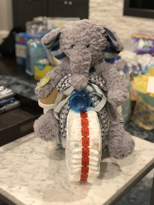 diaper bike for baby shower