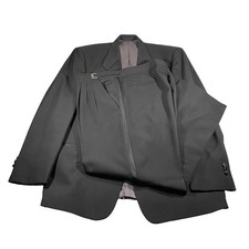 Vtg Christian Dior Le Connaisseur Tux Suit Set 50 L Blazer 40R Slacks Adjustable