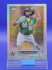 Sean Manaea 2022 Topps Chrome Sonic Prism Refractor SP 🔥 Athletics