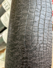 THIBAUT Dark Brown ALLIGATOR Textured Wallpap...