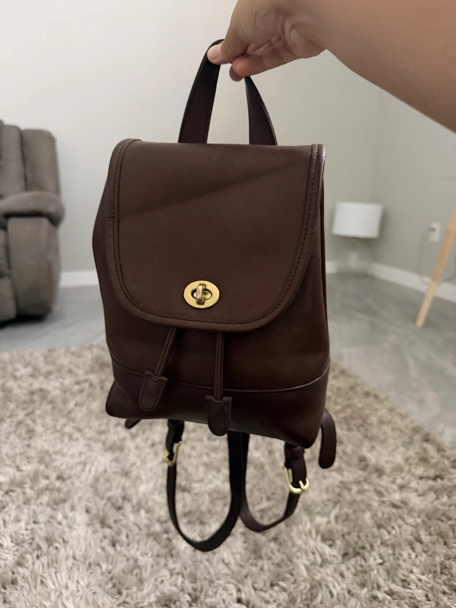Coach Turn Lock Backpack Bags & Handbags for Women for sale - eBay Coach Turn Lock Backpack Bags & Handbags for Women for sale - eBay
