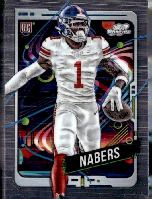 2024 Topps Chrome Cosmic #167 Malik Nabers