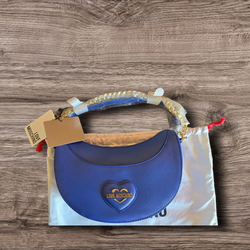 Love Moschino Women's Crossbody Bag Sweetheart Blue - Image 2 of 4