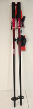 Swix Alpine Ski Poles 75cm Junior Kids Red Lightweight Snow Poles Pair