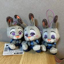 Disney Zootopia Judy Mascot Plush Set of 3 Round1 Optimized