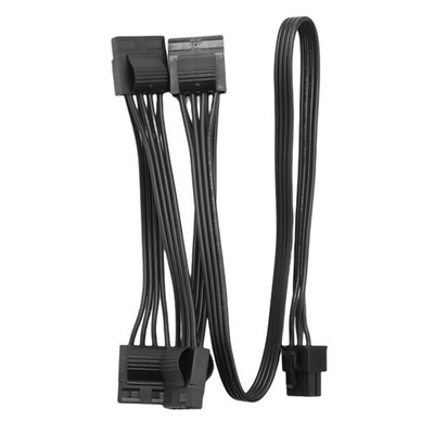 5X 6Pin Auf 4  Modular Strom Versorgung Kabel 6Pin Auf 4 IDE Kabel für4783