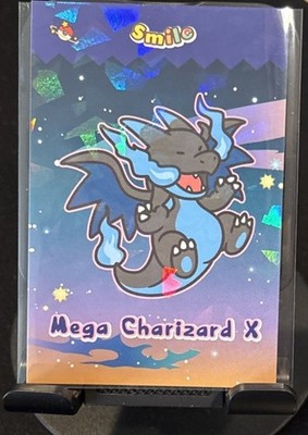 Limited Edition Full Art Rare Smile Mega Charizard X Pokemon Card Database  