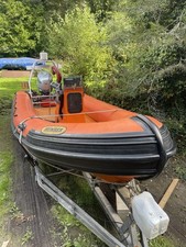 Humber 6.5 Meter Rib Boat with 135 Honda 4 stroke