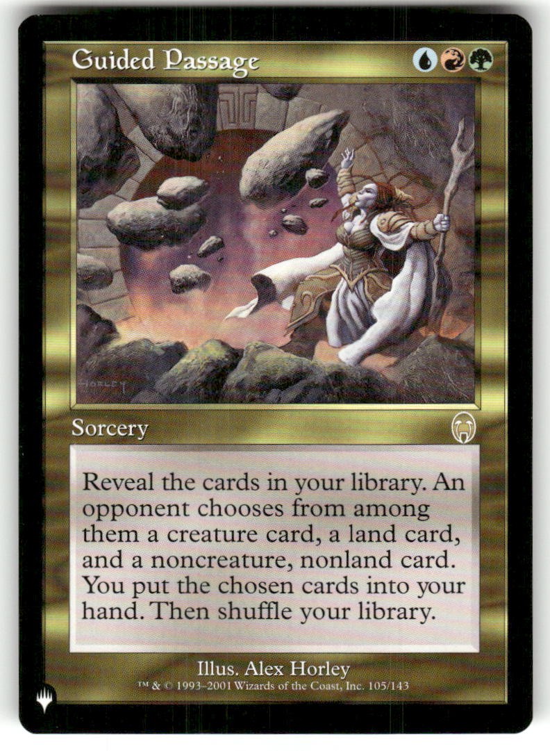 Guided Passage 105 Rare Apocalypse Magic: The Gathering Near Mint
