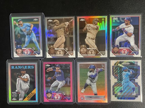 Texas Rangers (38) Karten Lot - RCs/Vets - Mostly 2022-25 - Inserts, #’d, Holo - Bild 3 von 20