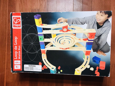 Hape Quadrilla Wooden Marble Run Construction- Missing Pieces