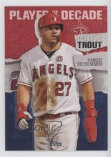 2020 Topps Topps Player of the Decade Mike Trout #MT-23 0hd6