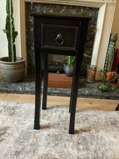 Narrow Bedside Or Side Table With A Draw