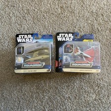 Star Wars Micro Galaxy Squadron Series 4 Vulture Droid & Asajj Ginivex Starfight