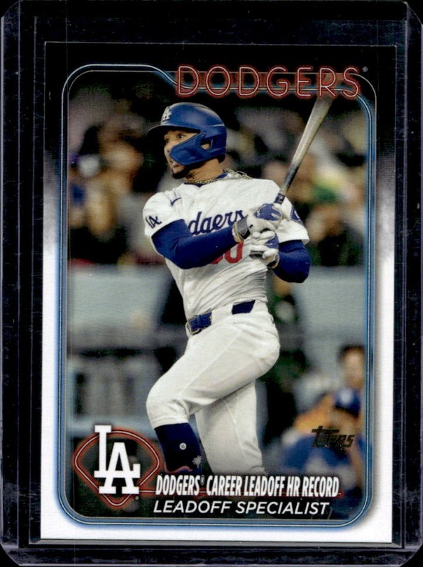 2024 Topps Update Mookie Betts SSP Golden Mirror SP Season Highlight #US334