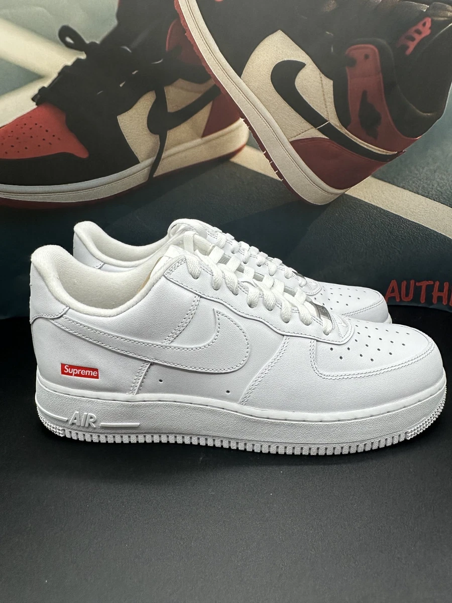 Las mejores ofertas en Nike Air Force 1 x Supreme Low Box Logo