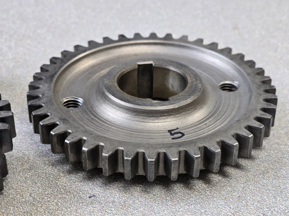 MUY BONITO JUEGO DE ENGRANAJES REVERSO ORIGINAL PORSCHE 356A 356B 356C 356SC 8/59 #5 Foto 3 de 4