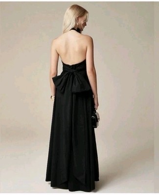 chinese dress ladies CREPE BOW STRAPLESS GOWN – Lucian Matis main image 1