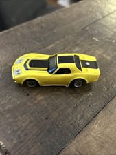 Vintage Aurora AFX Yellow/Black Chevrolet Corvette  A  Production HO Slot Car