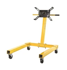 Engine Stand, 1250 lbs Capacity, 360 Degree Adjustable Head, 4 Swivel Casters