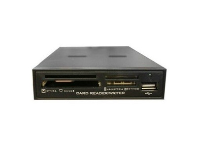Kartenleser LogiLink PC Computer 3,5'' Card Reader/Writer All-in-One USB 2.0